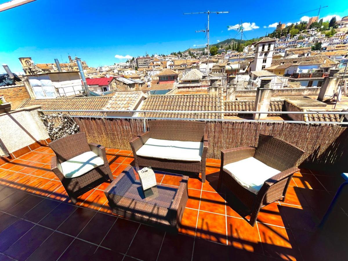 Atico Espectacular En Pleno Centro Apartment Granada Bagian luar foto
