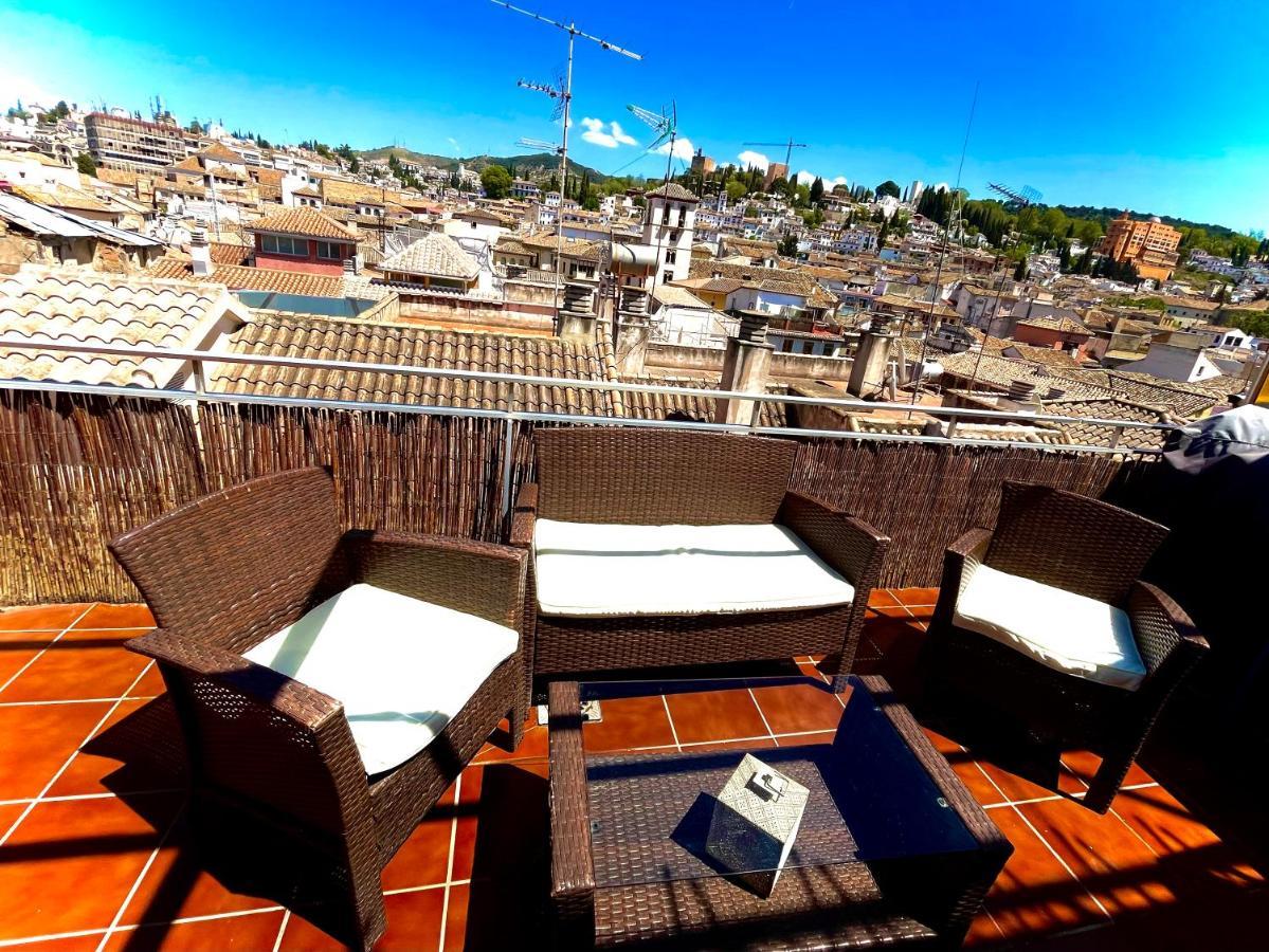 Atico Espectacular En Pleno Centro Apartment Granada Bagian luar foto