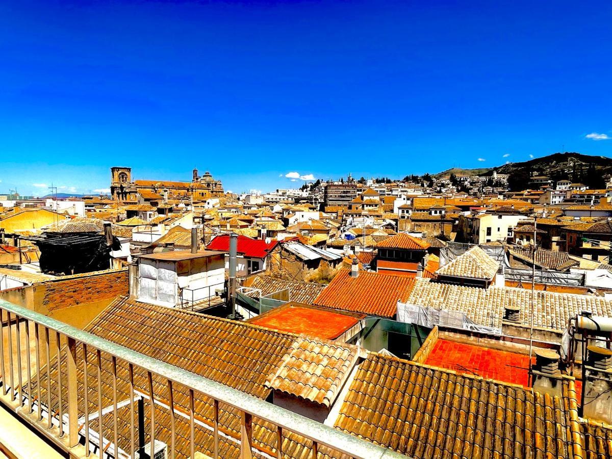 Atico Espectacular En Pleno Centro Apartment Granada Bagian luar foto