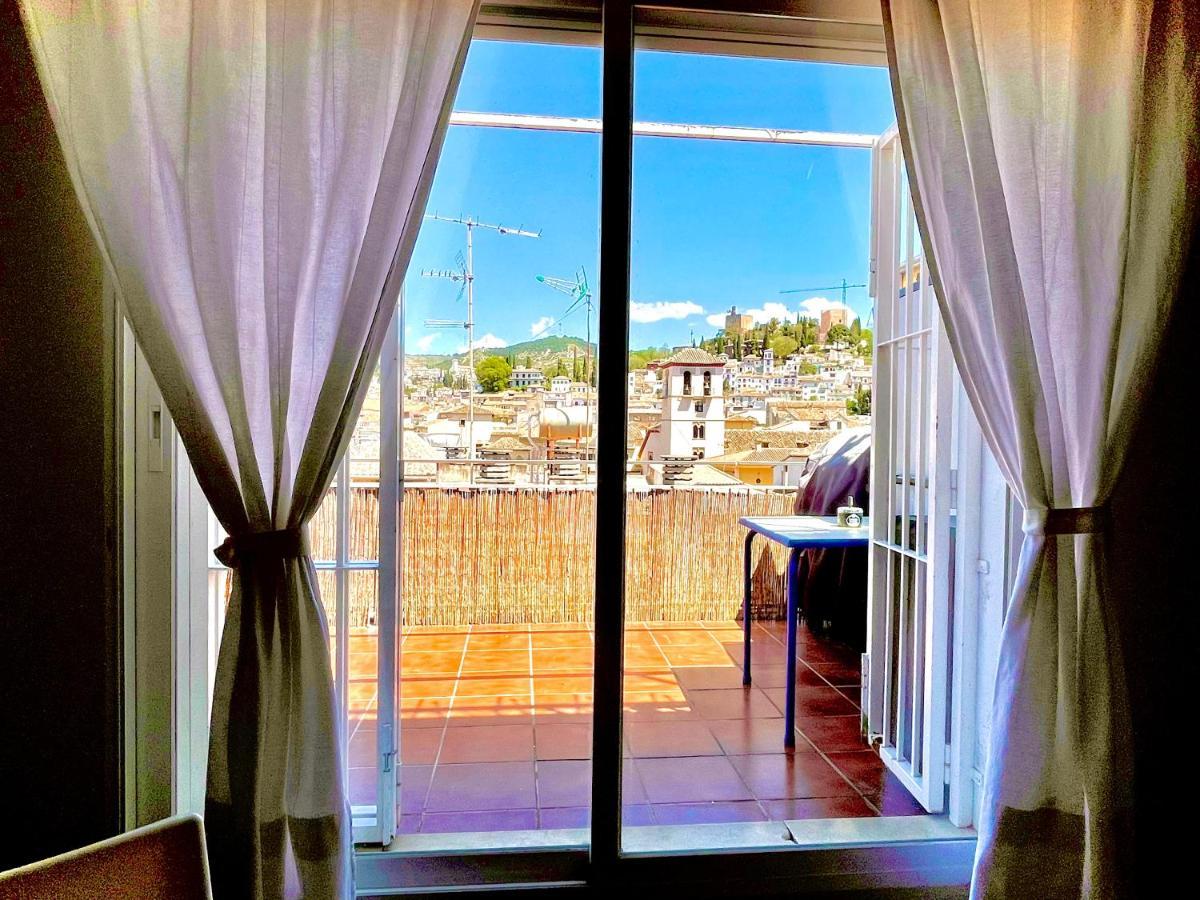 Atico Espectacular En Pleno Centro Apartment Granada Bagian luar foto